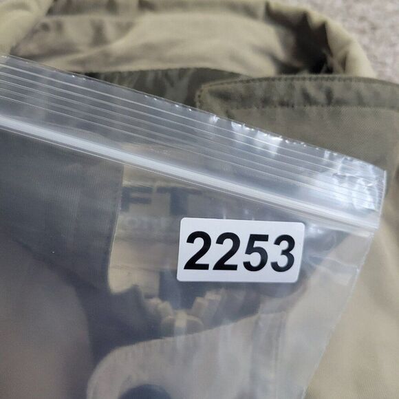 RFT RAINFOREST Jacket Men's Small Beige Windbreaker Outdoors Full Zip - Picture 9 of 9